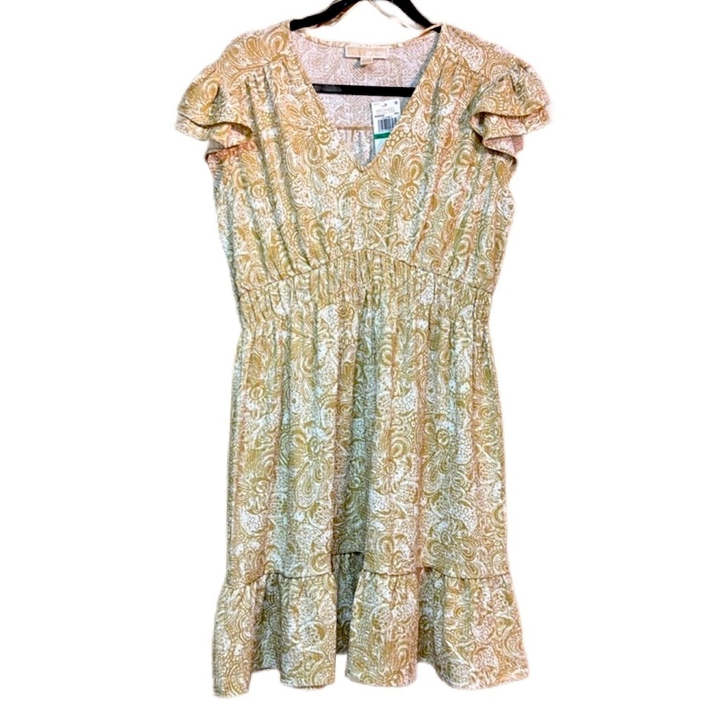 Women’s Michael Kors Stretchy Knit Summer Dress - Size L - NWT - Retail $140